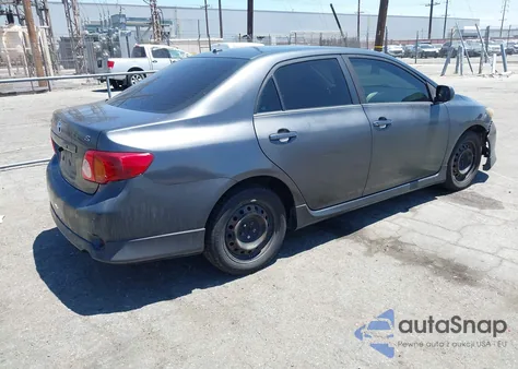 2009 Toyota Corolla S z USA, uszkodzony, nr VIN 2T1BU40E19C079438